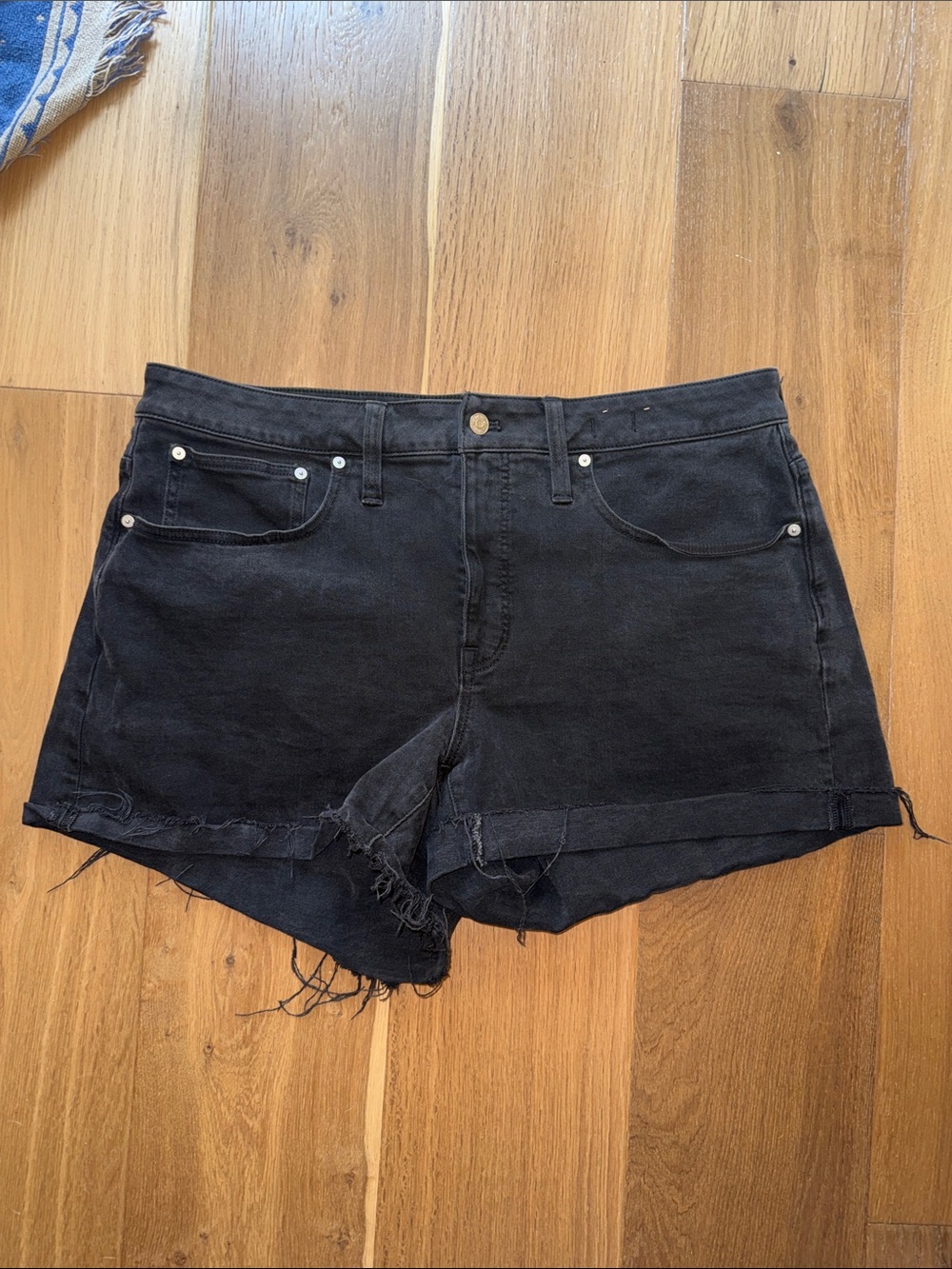 Madewell Curvy High-Rise Denim Short, Size 16W